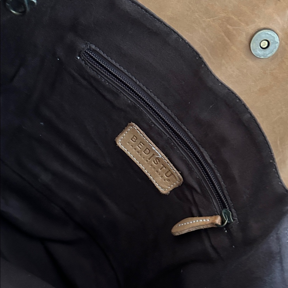 BED|STU Leather shoulder bag purse Tote - Picture 9 of 16